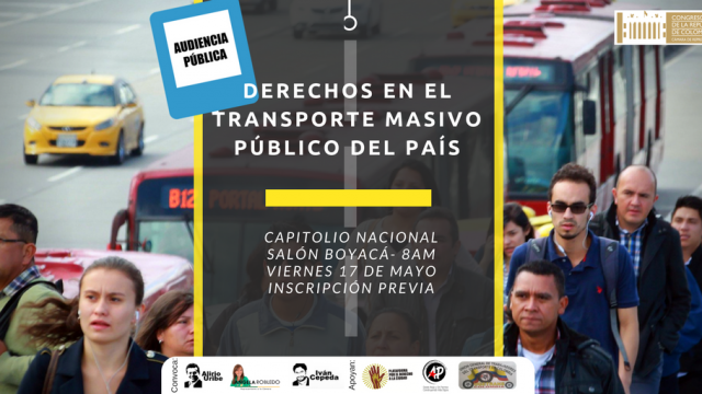  ¿Conocen ustedes cuáles son los derechos de los trabajadores y de los usuarios del transporte masivo público en Colombia?