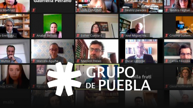  Grupo de Puebla crea red de parlamentarios progresistas en Iberoamérica.